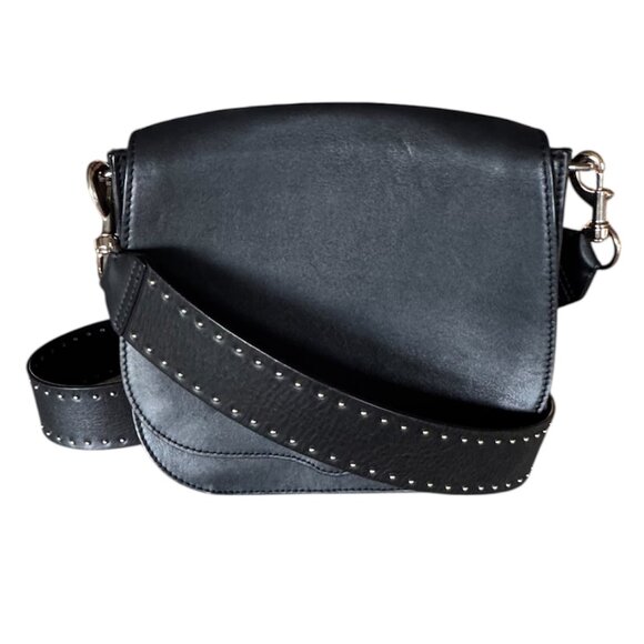 Rebecca Minkoff Black leather crossbody bag - Picture 3 of 11